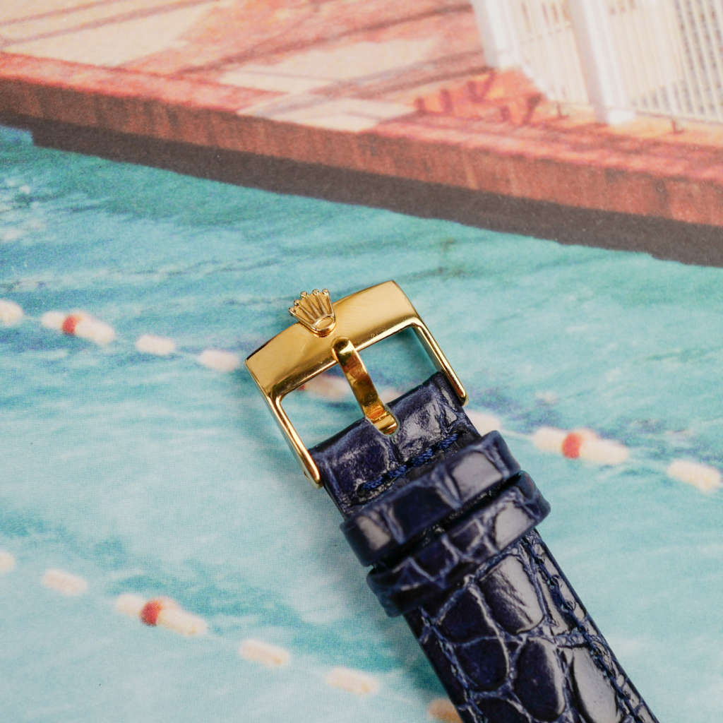 cafe-noir-montres-aix-horloger-rolex-cellini-bleu-3805-or-jaune-1970-vintage