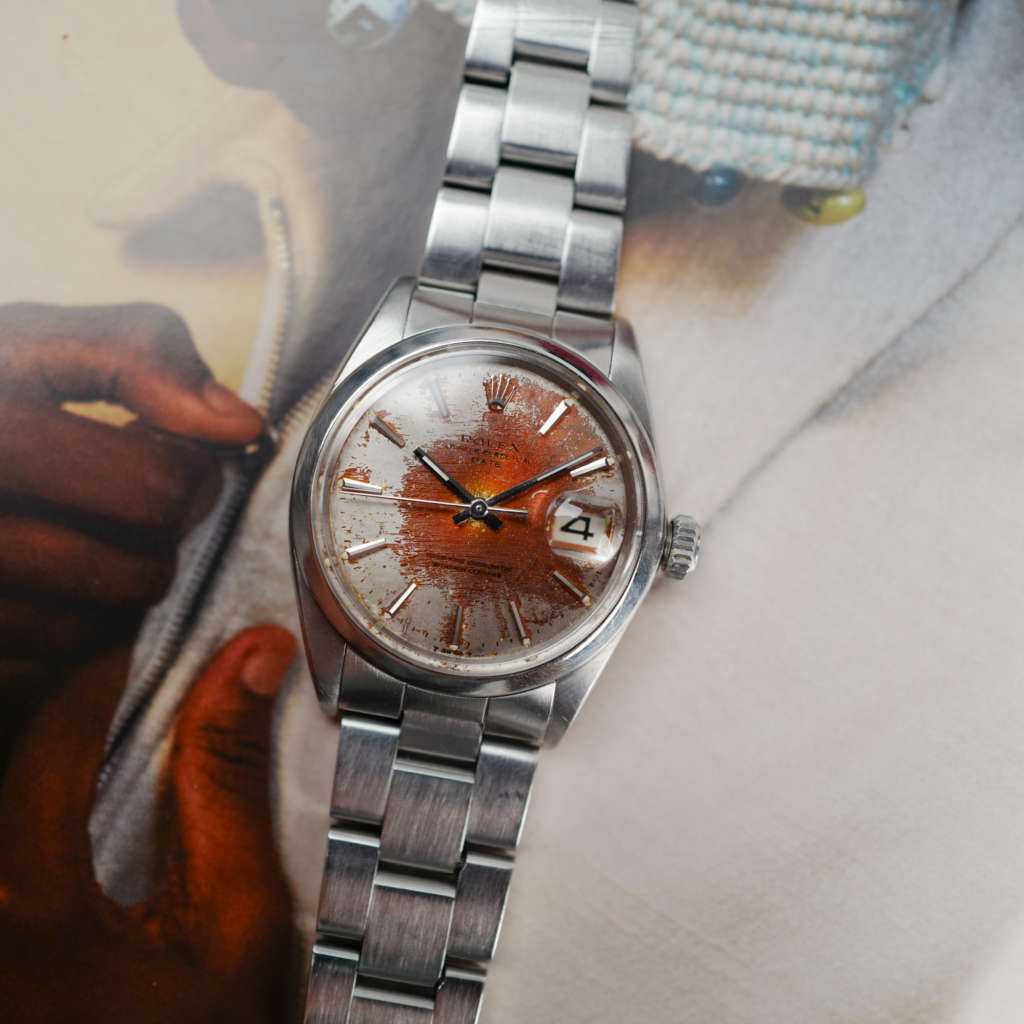 cafe-noir-montres-aix-horloger-rolex-oyster-34-perpetual-date-1500-tropical-tritium-patine-vintage-1969_4 cafe-noir-montres-aix-horloger-rolex-oyster-34-perpetual-date-1500-tropical-tritium-patine-vintage-1969