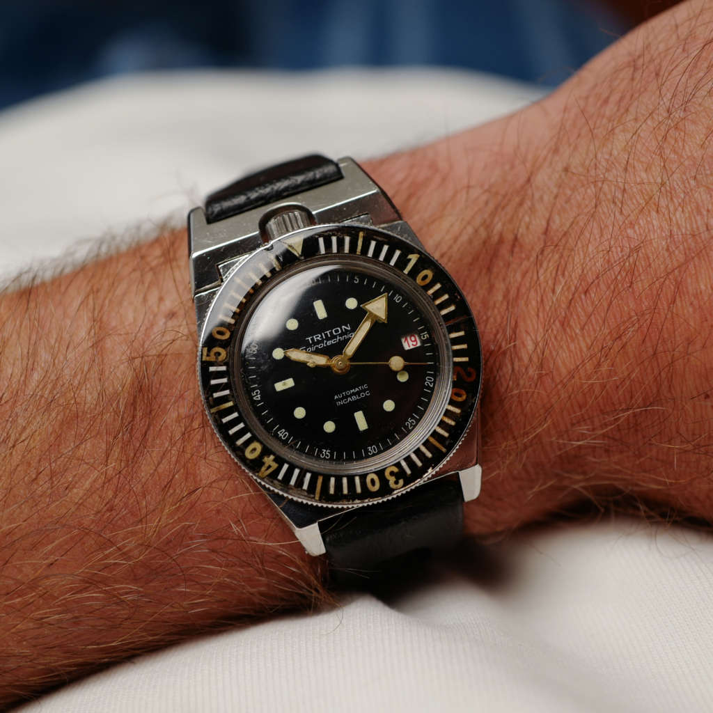 cafe-noir-montres-vintage-horloger-rachat-marseille-aix-triton-spirotechnique-plongeuse-cousteau-annees-1960