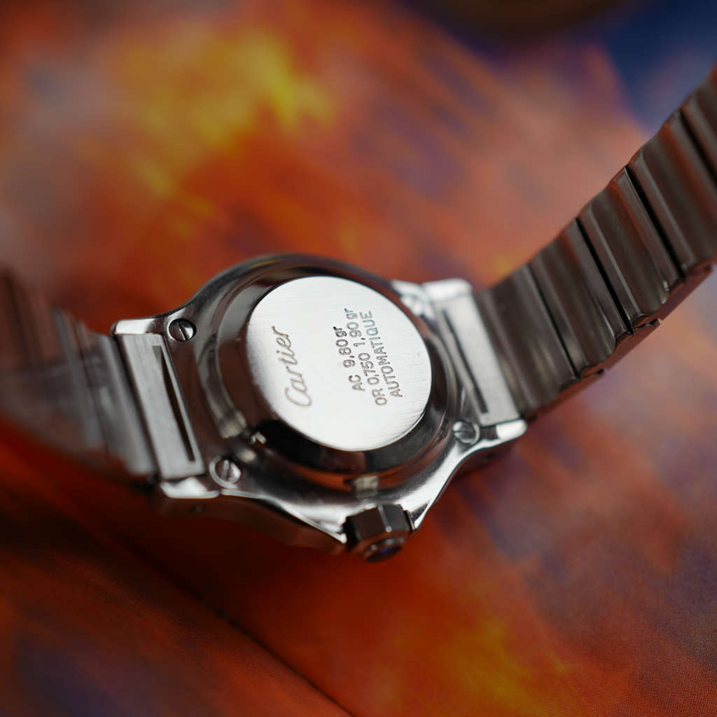 cartier-santos-mini-bicolore-automatique-vintage-1980-0907