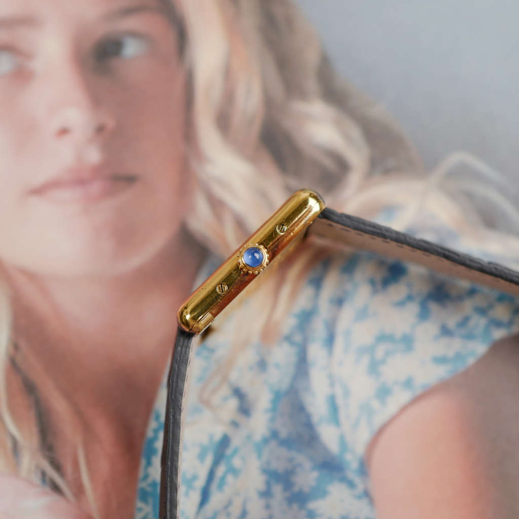 cafe noir montres horloger marseille cartier tank must mécanique pour femme vermeil petit modèle or chiffres romains bracelet vert full set