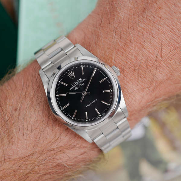cafe-noir-montres-horloger-marseille-rolex-airking-vintage-full-set-2000-automatique