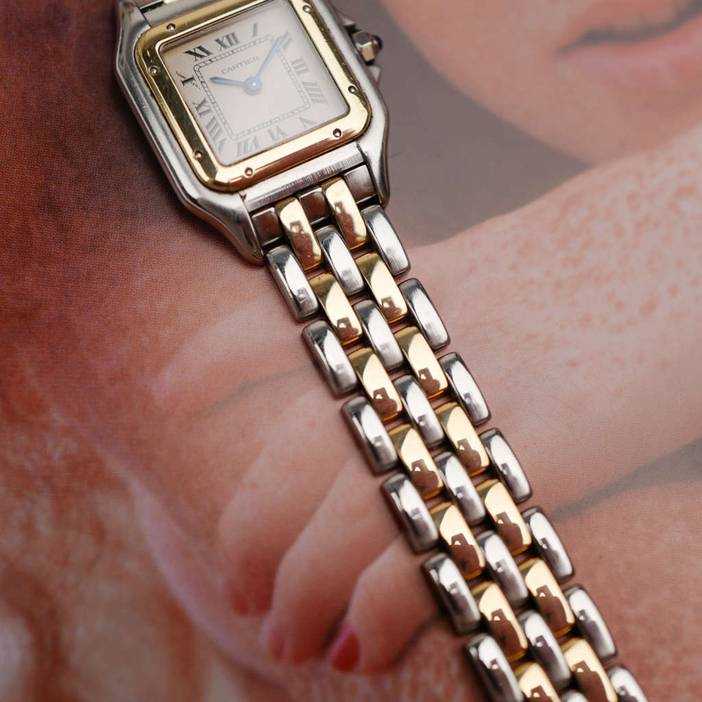cafe-noir-montres-vintage-marseille-aix-horloger-cartier-panthere-bicolore-petit-modele-vintage-1990-or-acier
