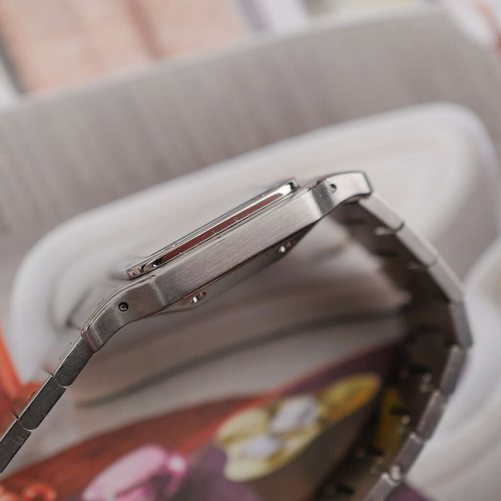 cafe noir les montres horloger marseille cartier santos acier automatique 2960 cadran blanc grand modèle automatique full set papiers boite 1980_9 cafe noir les montres horloger marseille cartier santos acier automatique 2960 cadran blanc grand modèle automatique full set papiers boite 1980