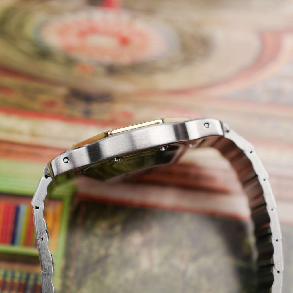 cafe-noir-montres-horloger-marseille-boite-papiers-service-full-set-Cartier-Santos-octogonale-GM-or-et-acier-réf-2966-bicolore-vintage