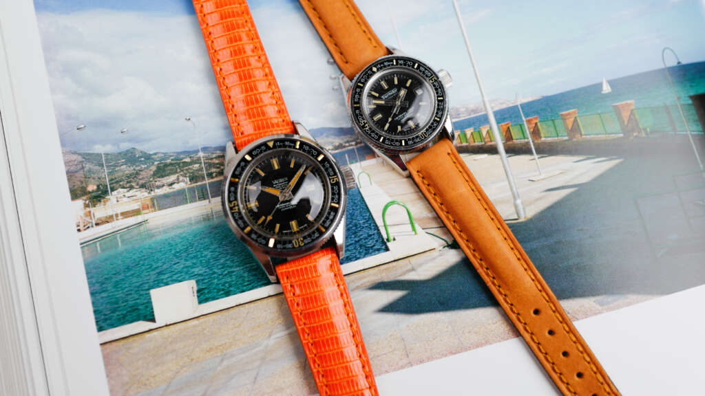 cafe-noir-montres-thermidor-caribbean-1000m-1000-mini-submariner-pour-femme-vintage-1980