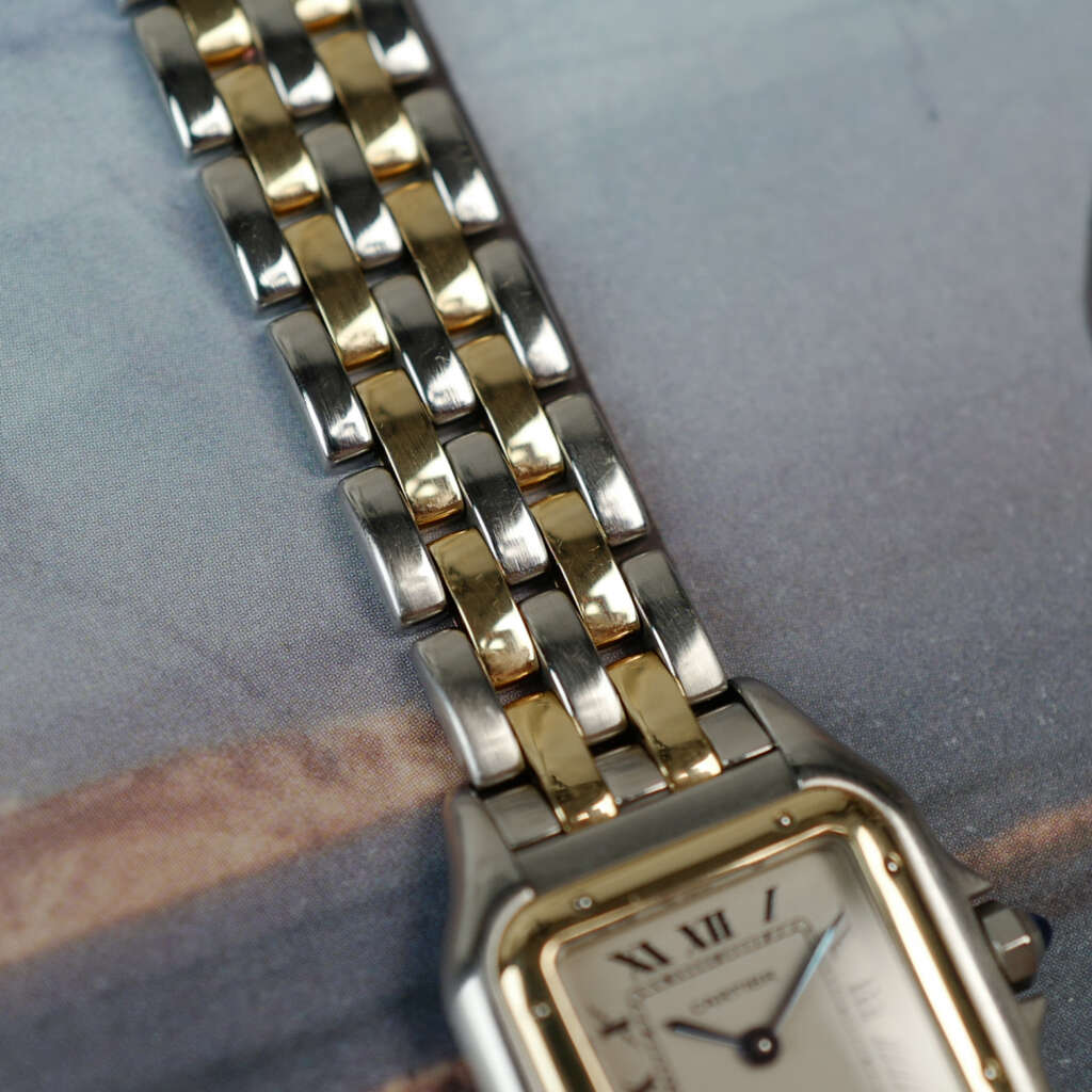 cafe-noir-montres-vintage-marseille-aix-horloger-cartier-panthere-bicolore-petit-modele-vintage-1990-or-acier