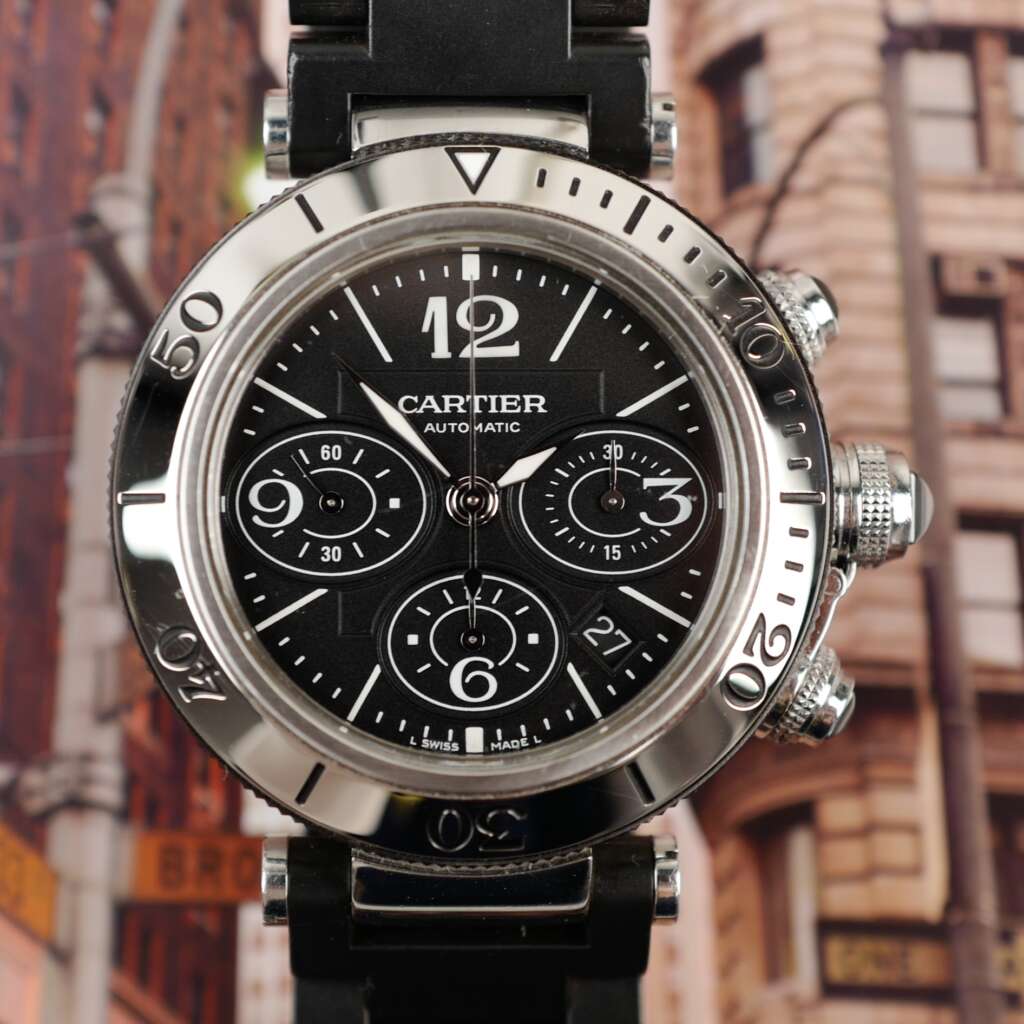 cartier-pasha-Seatimer-Chronographe-automatique-ref-2995-vintage-2000
