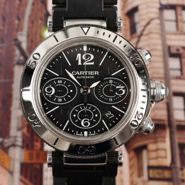 cartier-pasha-Seatimer-Chronographe-automatique-ref-2995-vintage-2000
