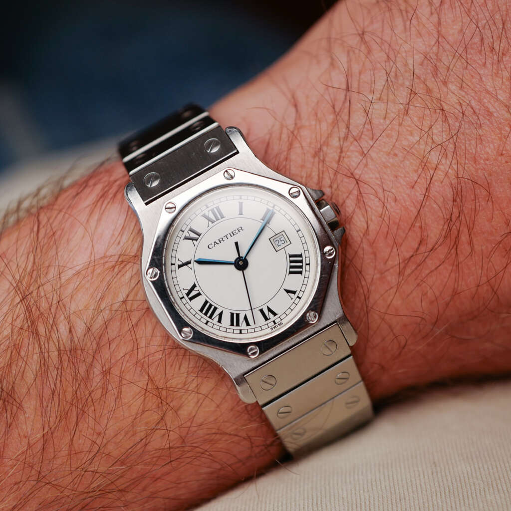cartier-santos-octogonale-en-acier-grand-modele-ref-2965-vintage-1990_12 cartier-santos-octogonale-en-acier-grand-modele-ref-2965-vintage-1990