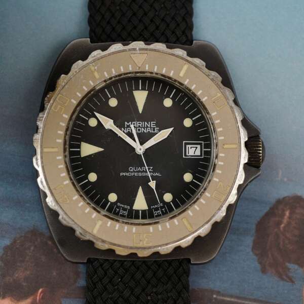 MARINE NATIONALE Quartz MRP PVD (Vintage 1990)