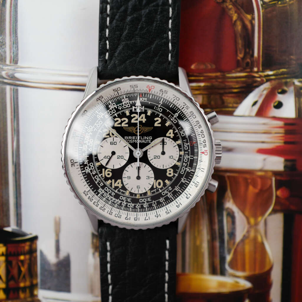 cafe-noir-montre-vintage-marseille-horloger-breitling-navitimer-cosmonaute-81600-24h-1990