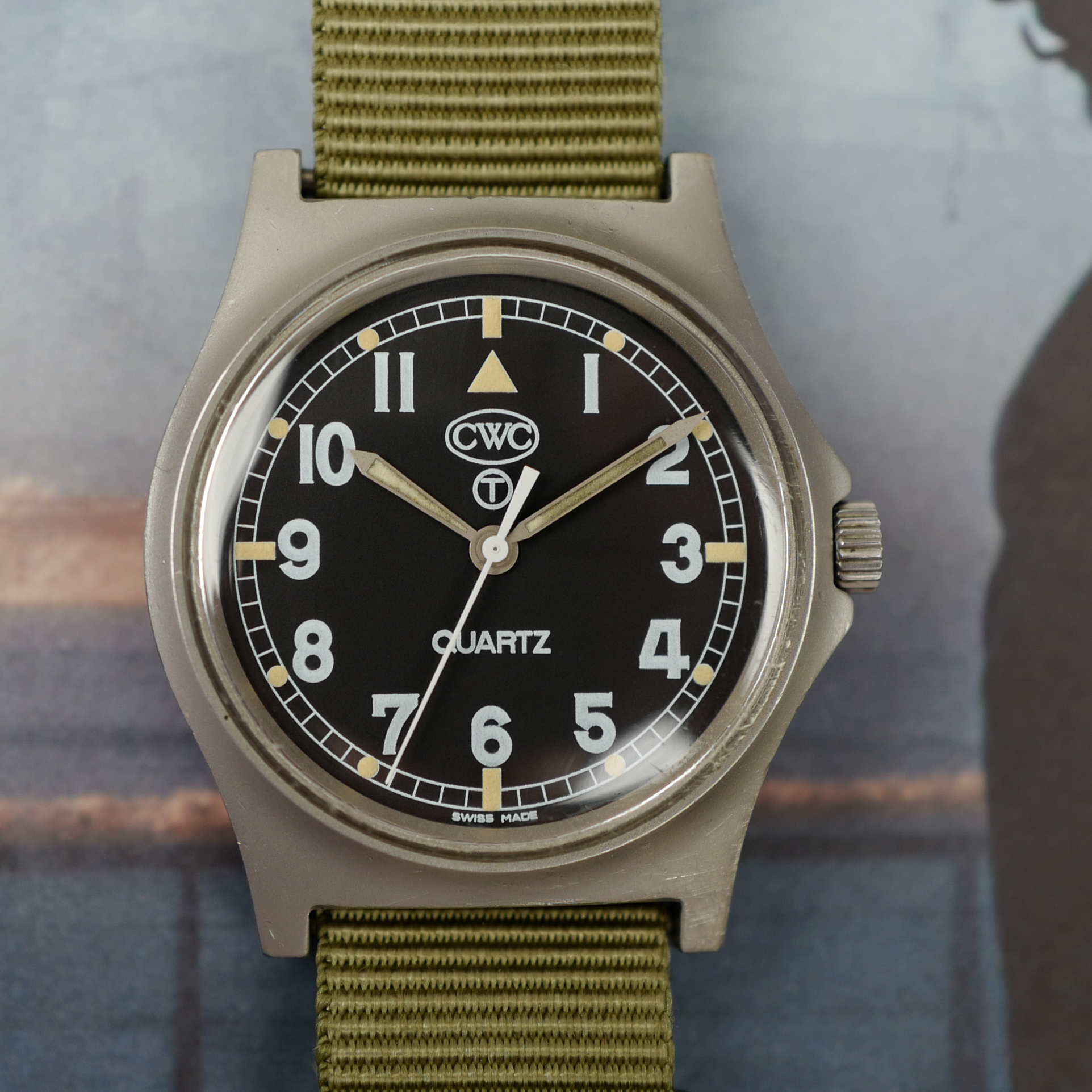 CWC G10 Quartz Tritium – Dotation militaire britannique (Vintage 1995)