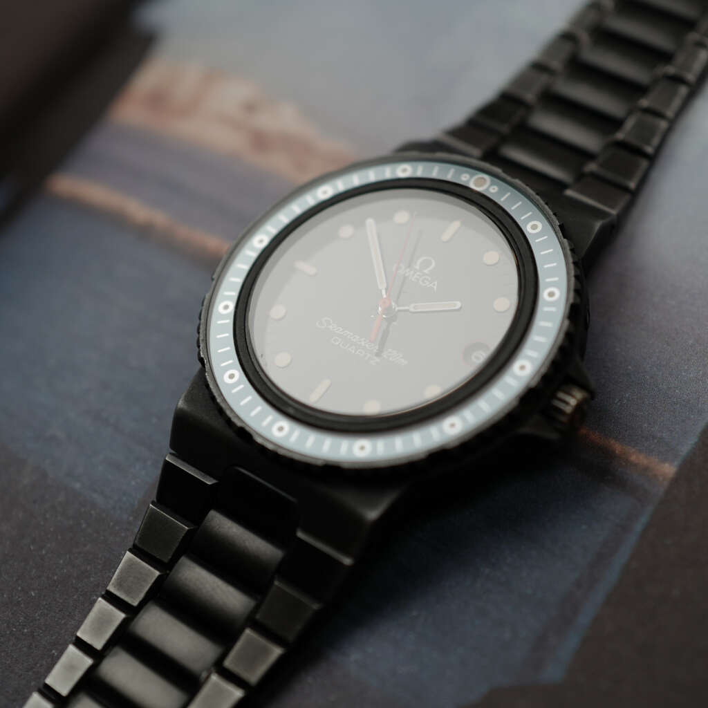 cafe-noir-montre-vintage-marseille-horloger-omega-seamaster-120-quartz-nimitz-pvd-1980