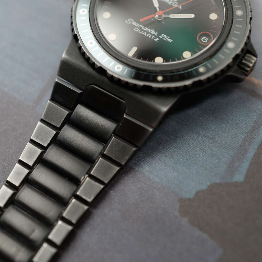 cafe-noir-montre-vintage-marseille-horloger-omega-seamaster-120-quartz-nimitz-pvd-1980
