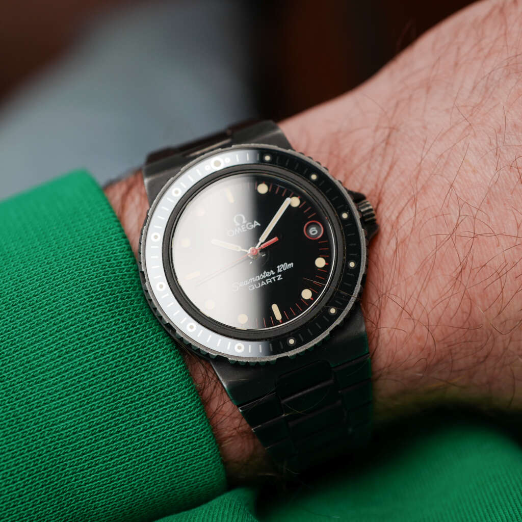 cafe-noir-montre-vintage-marseille-horloger-omega-seamaster-120-quartz-nimitz-pvd-1980