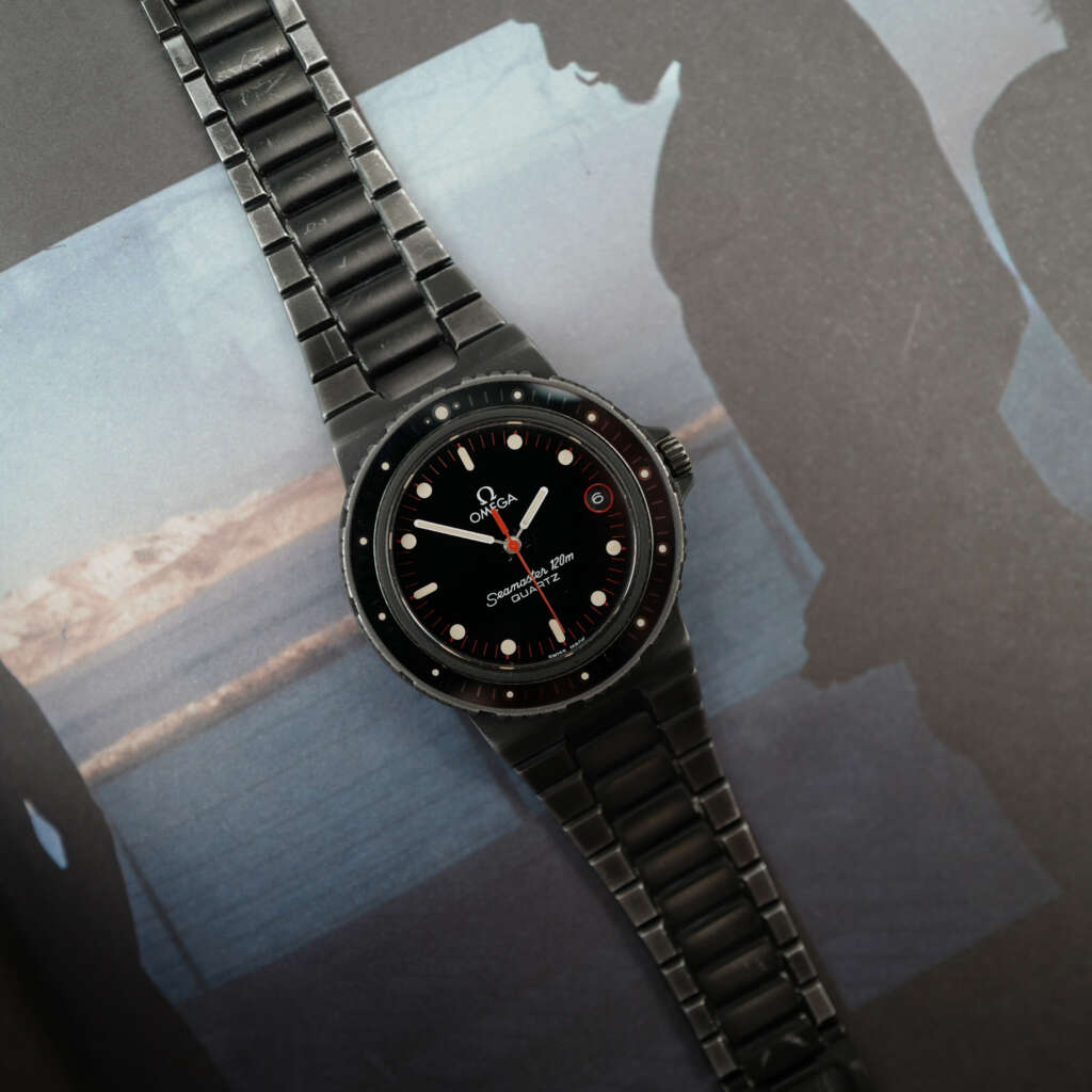 cafe-noir-montre-vintage-marseille-horloger-omega-seamaster-120-quartz-nimitz-pvd-1980