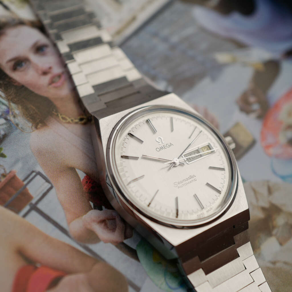 cafe-noir-montres-marseille-horloger-omega-seamaster-vintage-1973-automatique-integré-day-date
