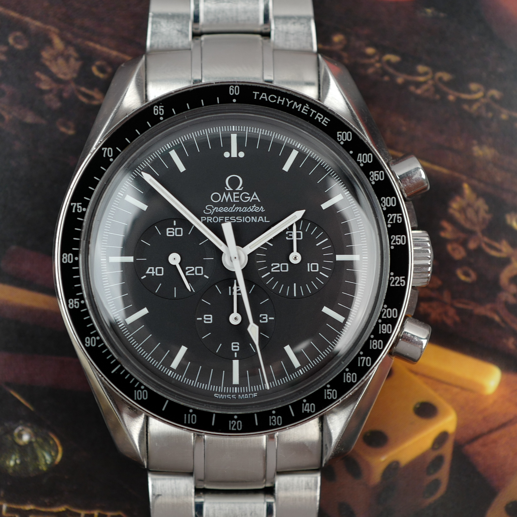OMEGA Speedmaster Professional Tritium – FULL SET – Réf. 3570.50.00  (Vintage 1990)