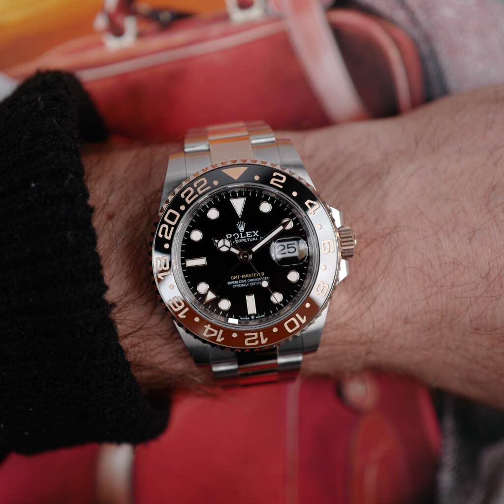 cafe-noir-montre-vintage-marseille-horloger-rolex-gmt-master-2-rootbeer-126711chnr-2023
