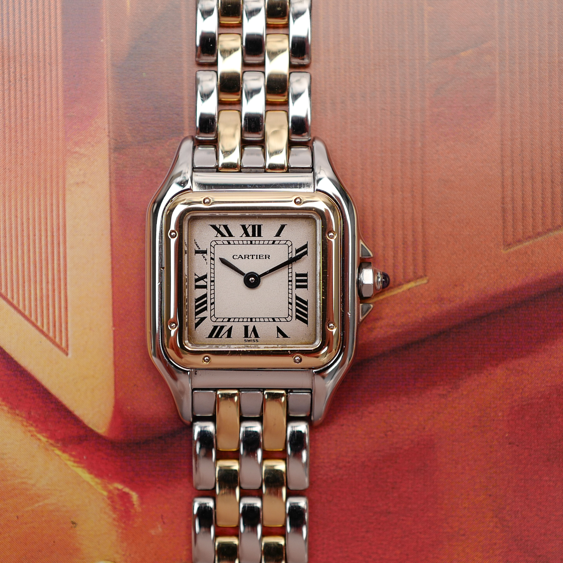 CARTIER Panthère Or & Acier « Petit Modèle » Full Set (Vintage 1999)