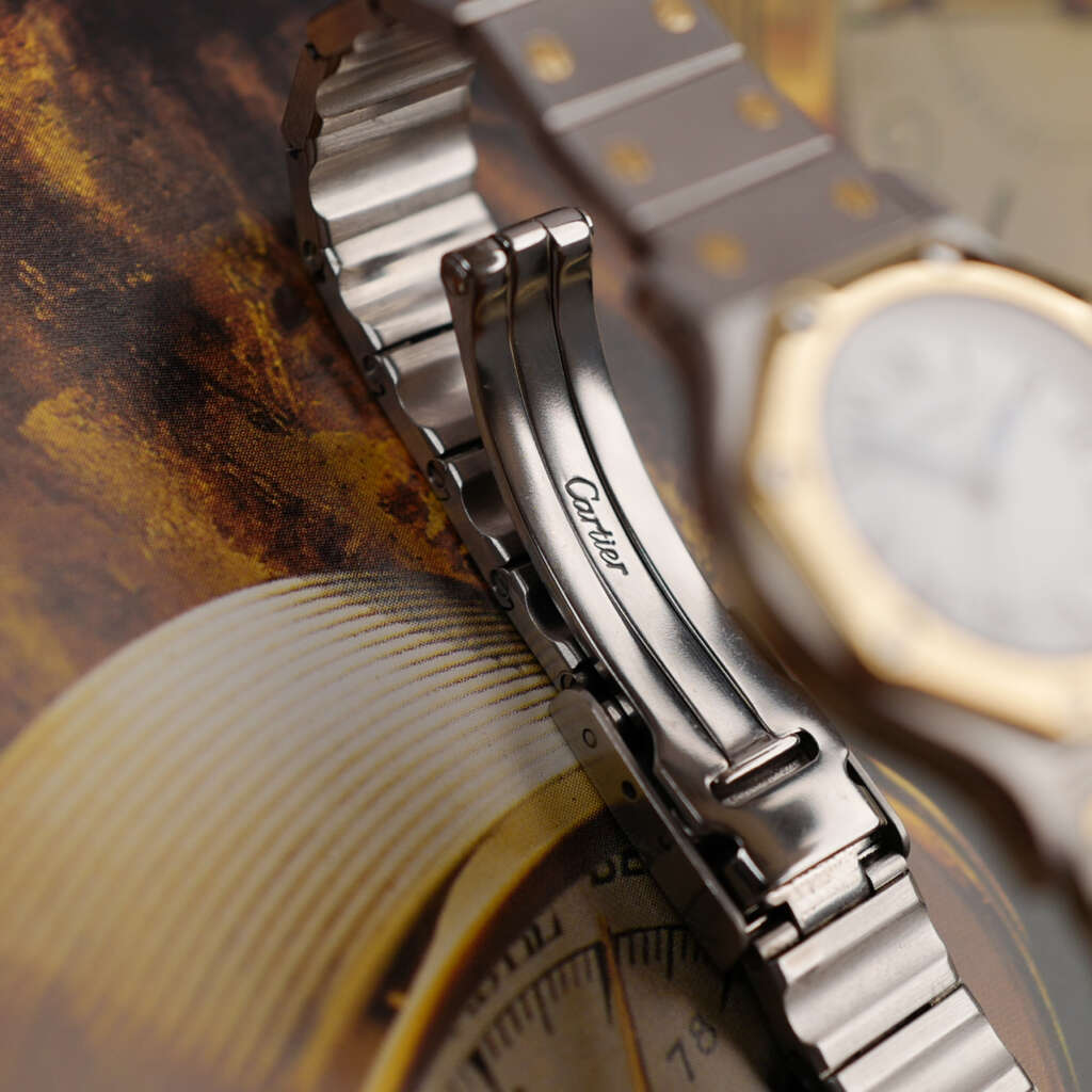 cartier-santos-mini-octogonale-ref-0907-modele-bicolore-vintage-1980-automatique
