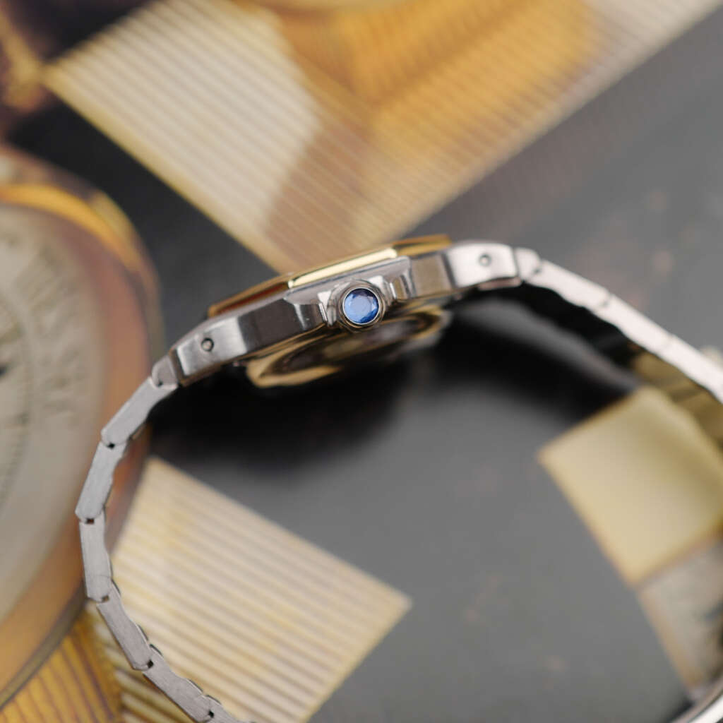 cartier-santos-mini-octogonale-ref-0907-modele-bicolore-vintage-1980-automatique
