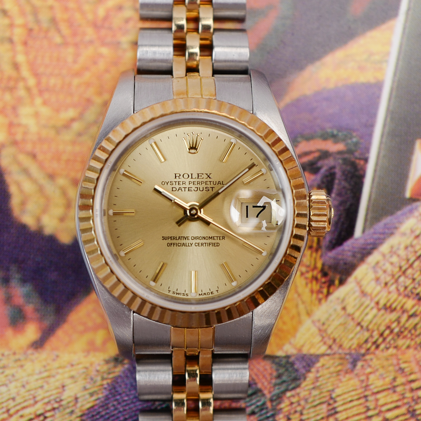 ROLEX « Mini-Oyster Perpetual » pour femme – Réf. 69173 (Vintage 1987)
