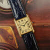 cafe-noir-montre-vintage-marseille-horloger-cartier-tank-must-vermeil-grand-modele-vintage-1990