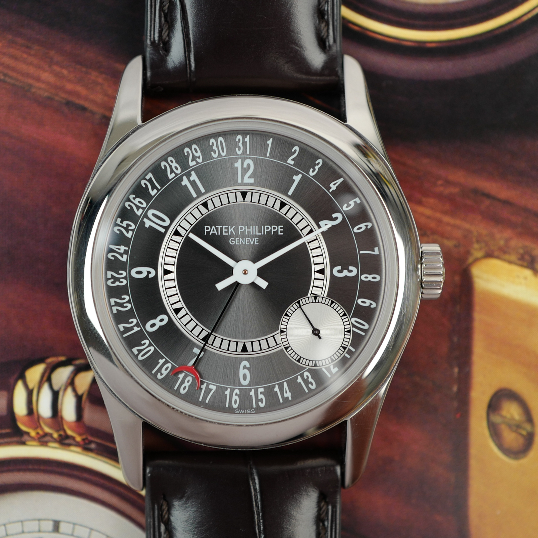 PATEK PHILIPPE Calatrava Réf. 6000G-010 “Date Aiguille” Full Set (Vintage 2007)