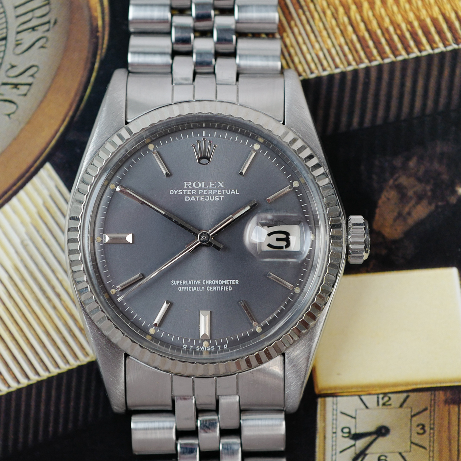 ROLEX Datejust Jubilée – Réf. 1601 « Sigma Dial » (Vintage 1976)