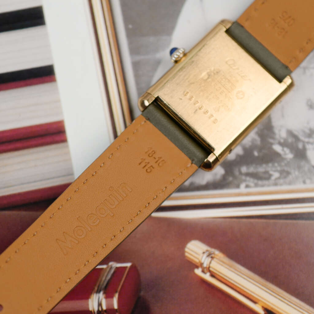 cafe-noir-montre-vintage-marseille-horloger-cartier-tank-must-grand-modele-dore-mecanique-1980
