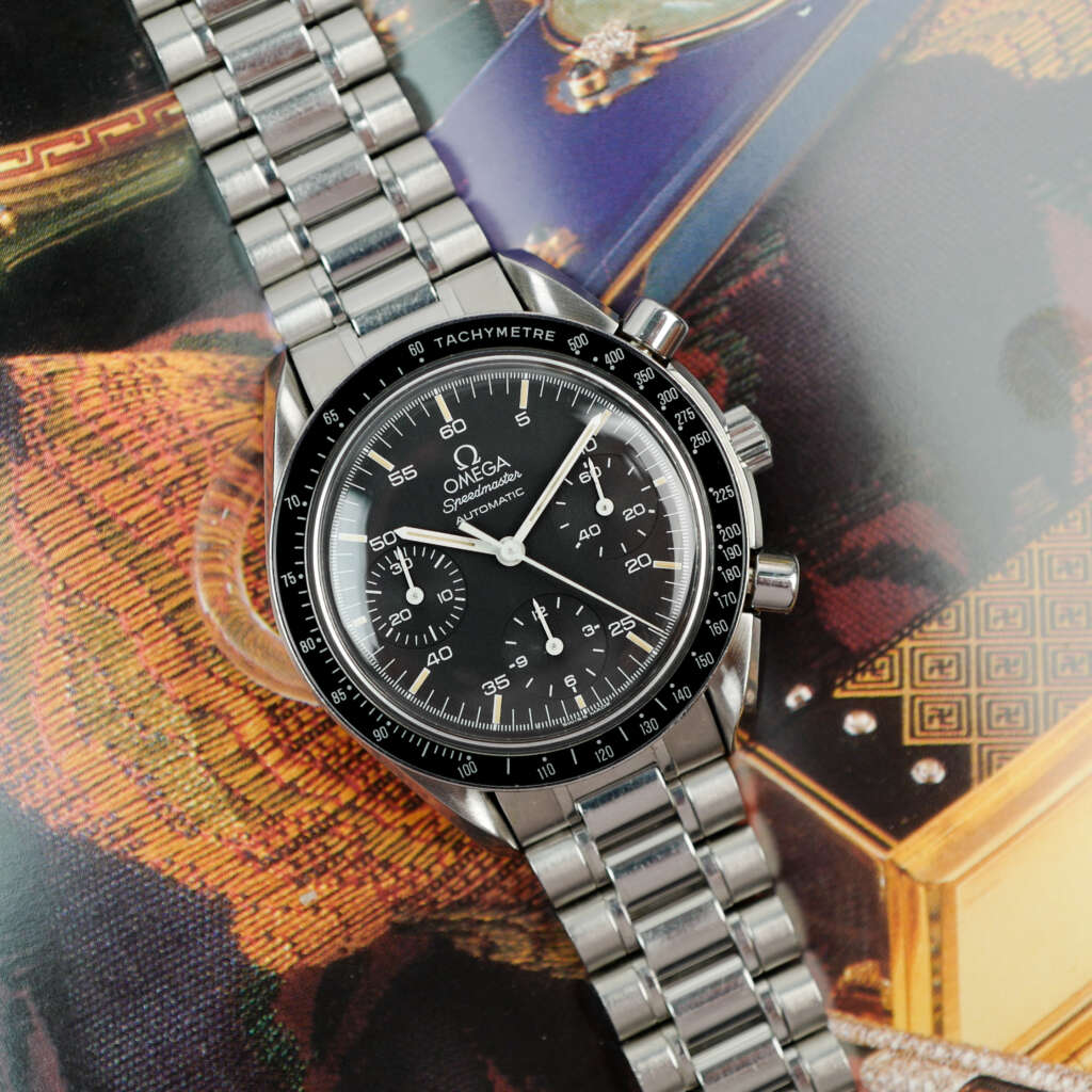 cafe-noir-montre-vintage-marseille-horloger-omega-speedmaster-reduced-tritium-1750032-automatique-1980