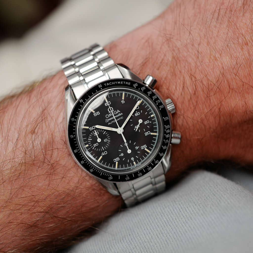 cafe-noir-montre-vintage-marseille-horloger-omega-speedmaster-reduced-tritium-1750032-automatique-1980