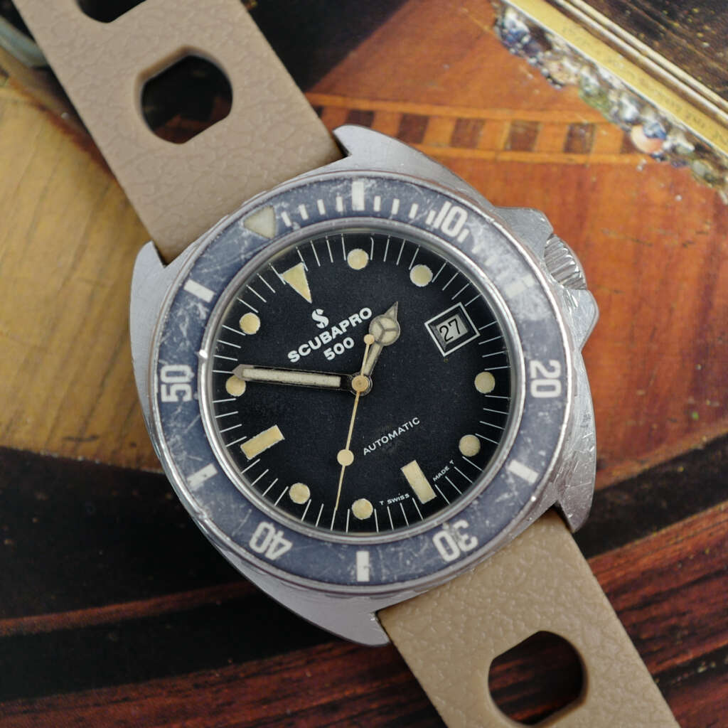 cafe-noir-montre-vintage-marseille-horloger-scubapro-500-professional-diver-monnin-case-1970