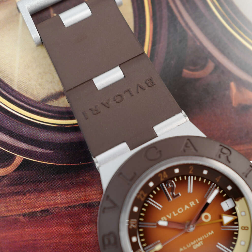 cafe-noir-montre-vintage-marseille-horloger-bulgari-aluminium-gmt-fender-limited-edition-2024-full-set