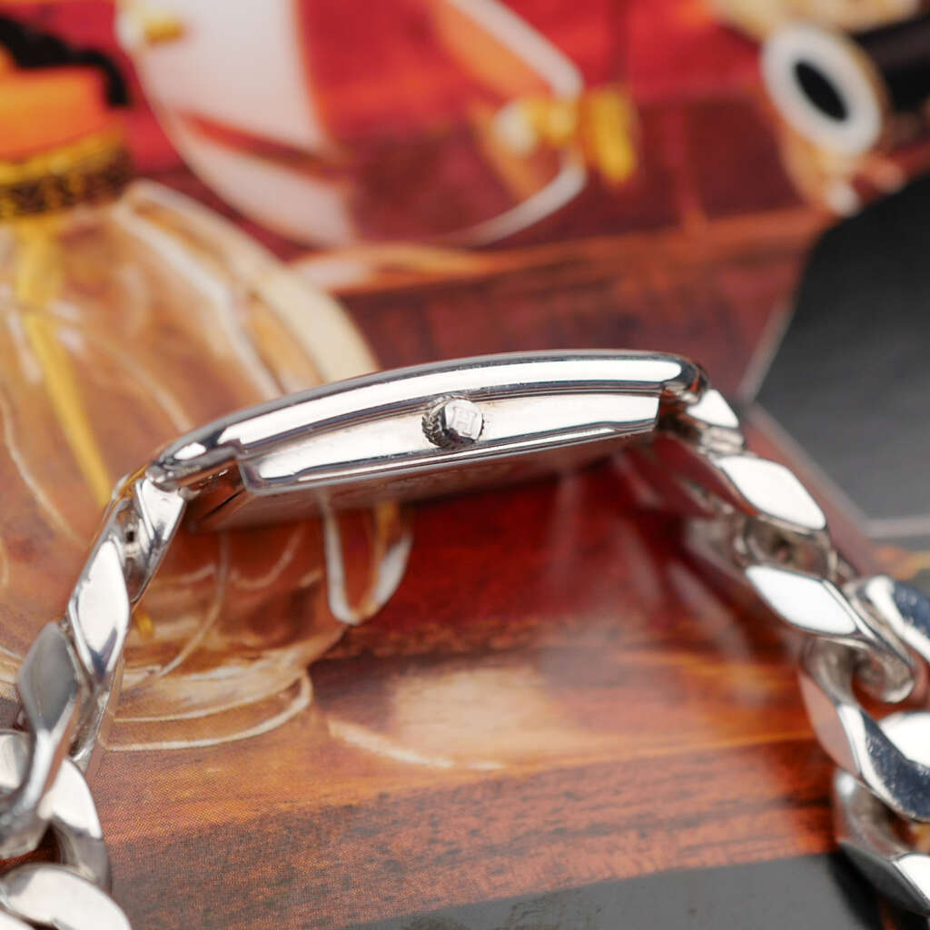 cafe-noir-montre-vintage-marseille-horloger-hermes-nantucket-chaine-argent-massif-1990