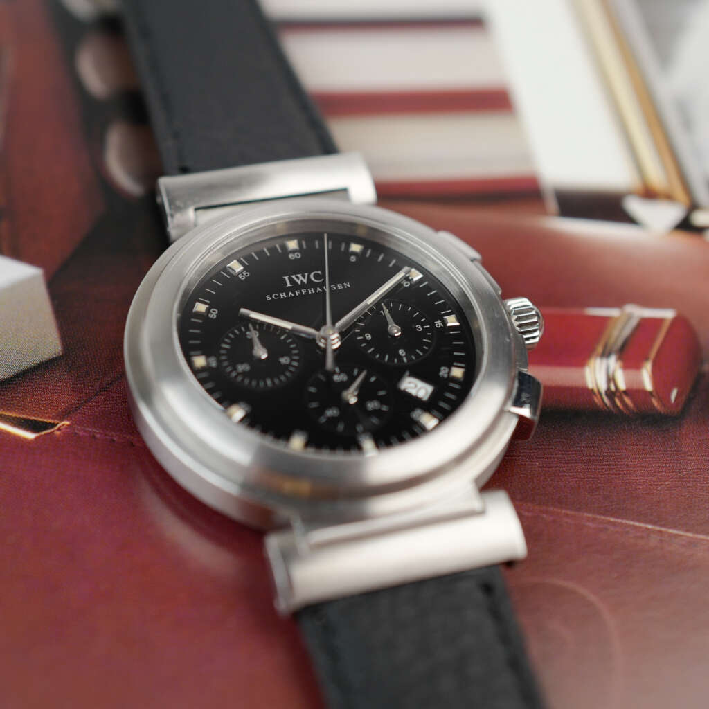 cafe-noir-montre-vintage-marseille-horloger-iwc-da-vinci-sl-chronograph-mecaquartz-1990