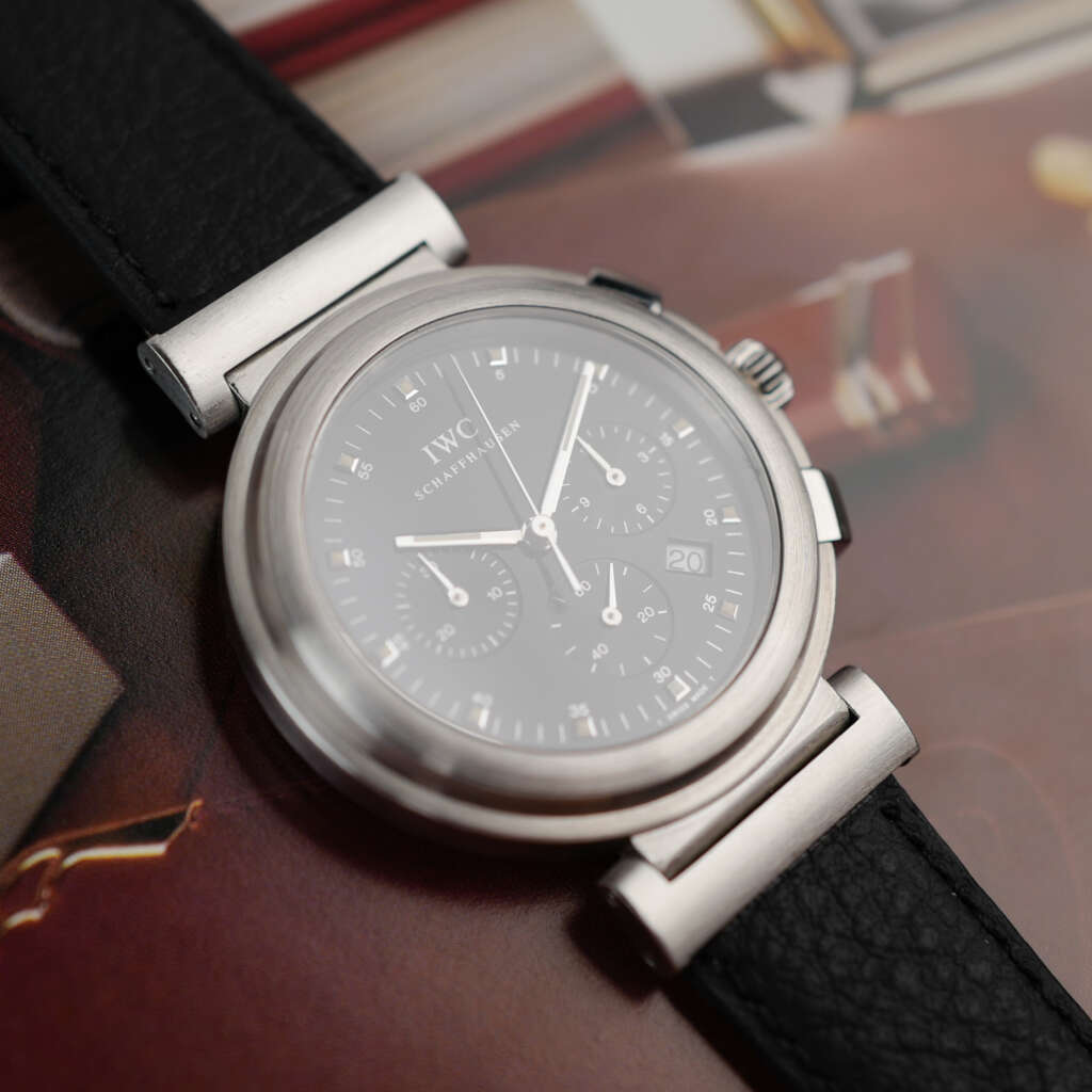 cafe-noir-montre-vintage-marseille-horloger-iwc-da-vinci-sl-chronograph-mecaquartz-1990