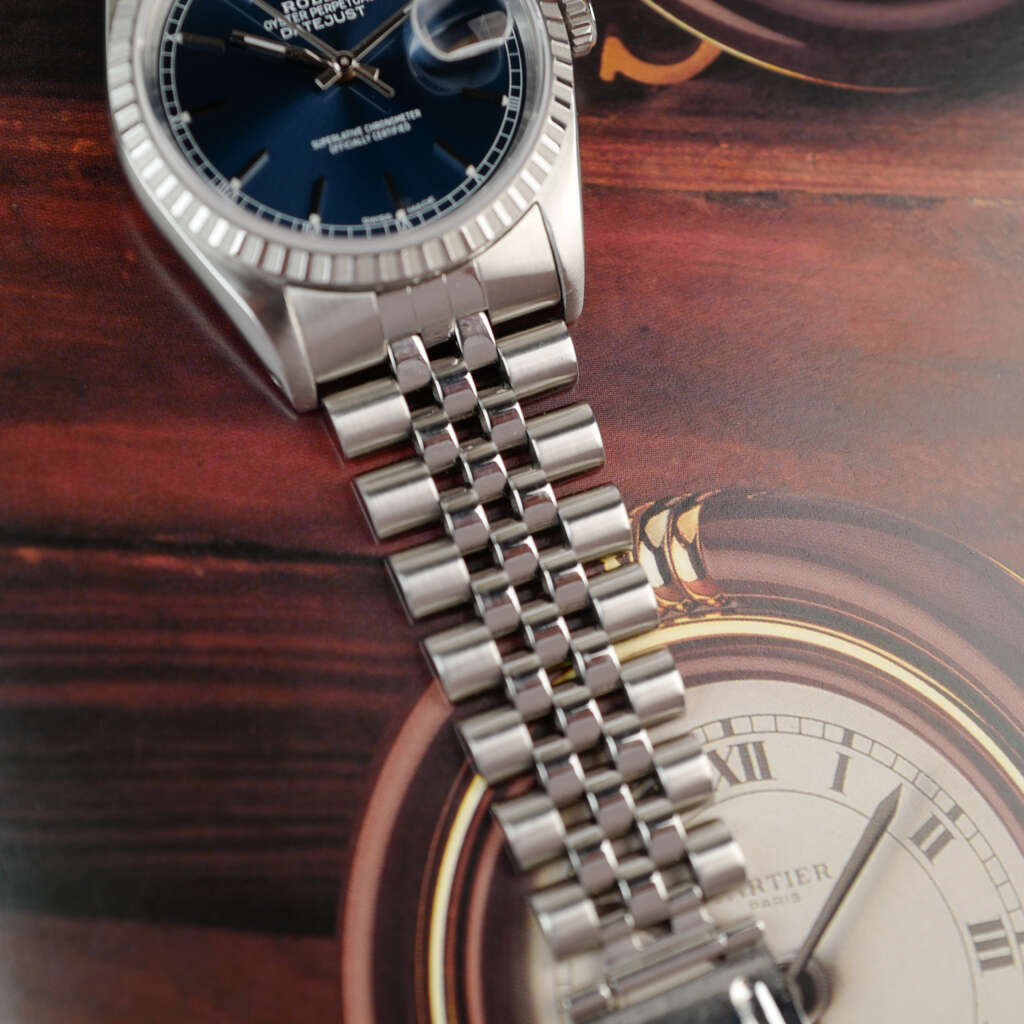 cafe-noir-montre-vintage-marseille-horloger-rolex-datejust-16200-jubilee-bleu-1991