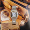 cafe-noir-montre-vintage-marseille-horloger-cartier-santos-homme-or-acier-full-set