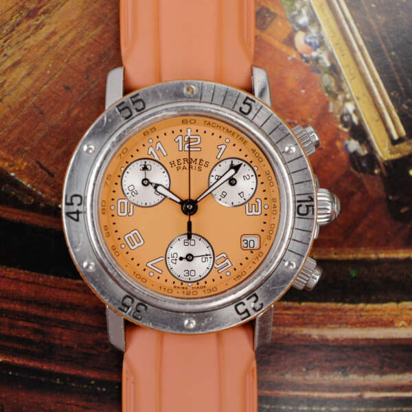 cafe-noir-montre-vintage-marseille-horloger-hermes-clipper-chronographe-orange-33mm-cl2316