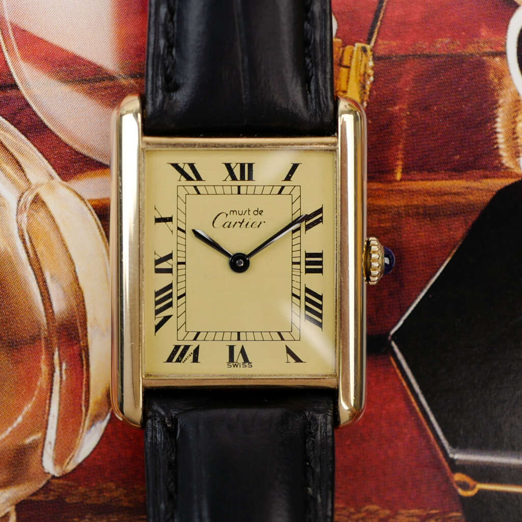 cartier-tank-must-mecanique-grand-modele-dore-vintage-1980